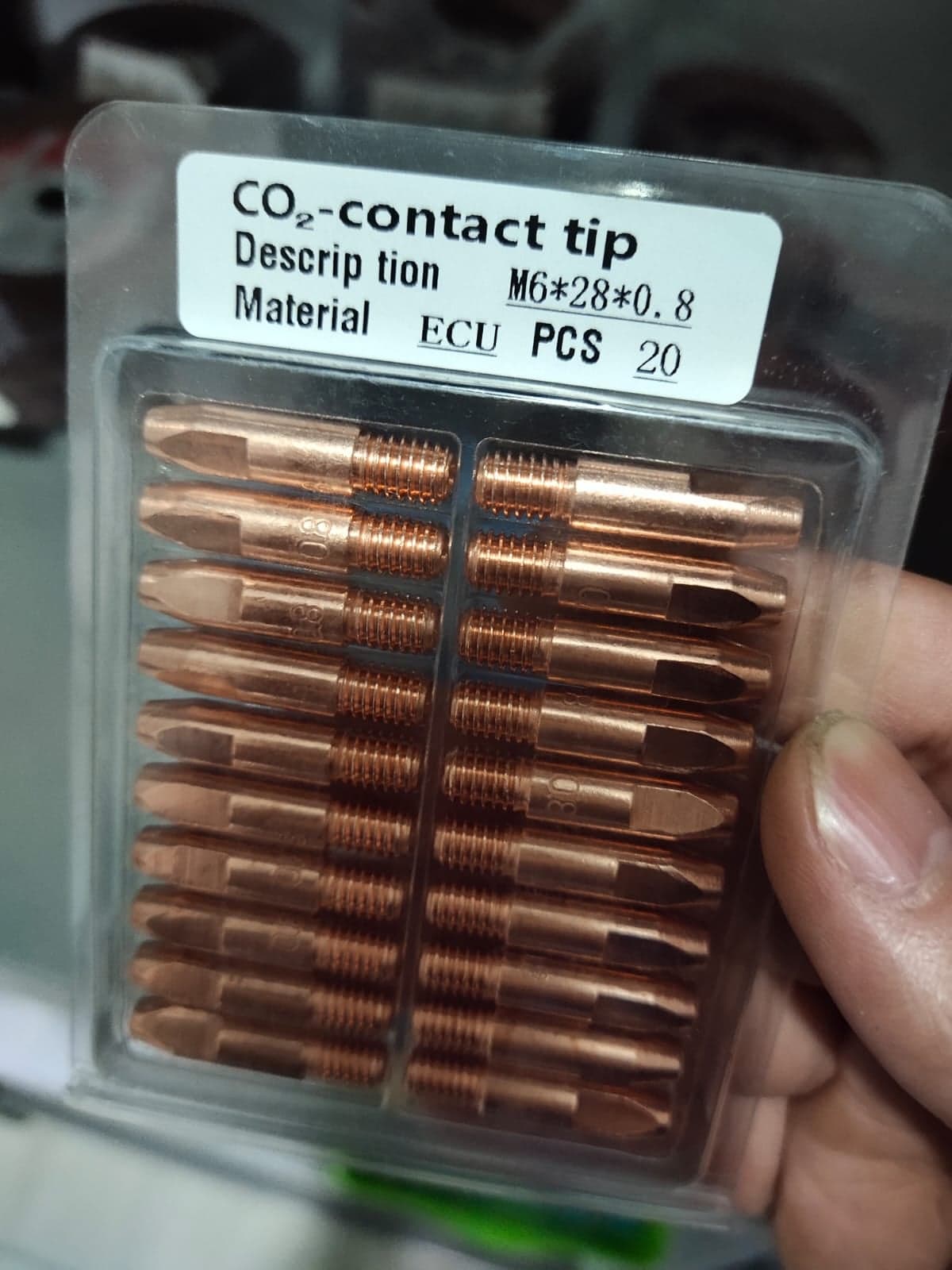 Contact Tip 0,8 × 28 mm MB-24, foto 1